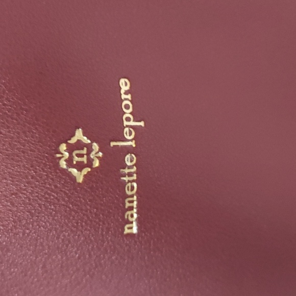 Nanette lepore burgundy purse - Picture 6 of 6